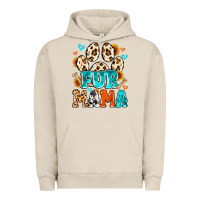 Pigment French Oak fur mama Urban Hoodie - MaliasSmallBusiness