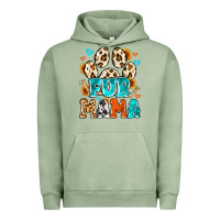 Pigment Oil Green fur mama Urban Hoodie - MaliasSmallBusiness