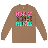 Toasted Coconut nurse nurse nurse Long Sleeve Tee - texasbilliewilder