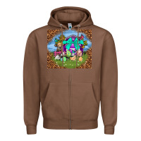 Chestnut Farm animal easter tumbler Easter Day Zipper Hoodie - Neo Western