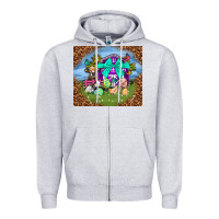 Heather Grey Farm animal easter tumbler Easter Day Zipper Hoodie - Neo Western