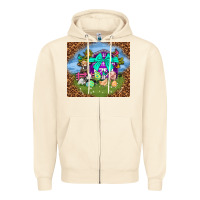 Sandshell Farm animal easter tumbler Easter Day Zipper Hoodie - Neo Western