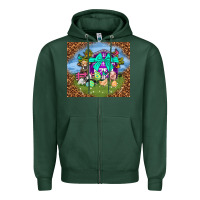 Sports Green Farm animal easter tumbler Easter Day Zipper Hoodie - Neo Western
