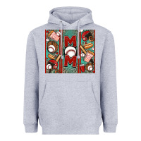Heather Grey baseball mom Heavyweight Hoodie - Jasminsmagicworld