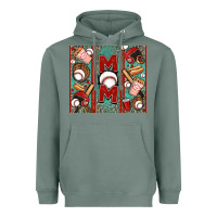 Sage baseball mom Heavyweight Hoodie - Jasminsmagicworld