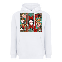 White baseball mom Heavyweight Hoodie - Jasminsmagicworld