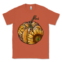 Copper sunflower pumpkin Classic Tee - RanaPortraitStore