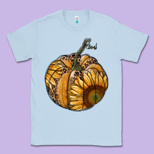 Sunflower Pumpkin Classic Tee Designed By Ranaportraitstore