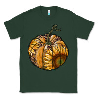 Sports Green sunflower pumpkin Classic Tee - RanaPortraitStore