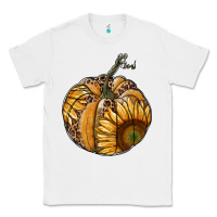 White sunflower pumpkin Classic Tee - RanaPortraitStore