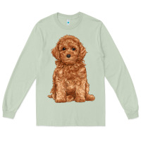 Matcha toy poodle Long Sleeve Tee - RanaPortraitStore