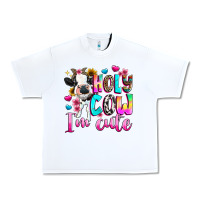 White holy cow  m cute Urban Heavy Tee - texasbilliewilder