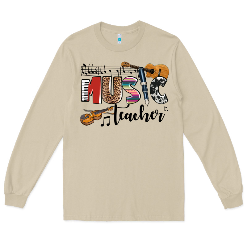 Music Teacher Long Sleeve Tee by AdoDesignShop | Teevron