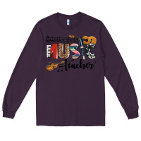 Plum music teacher Long Sleeve Tee - AdoDesignShop