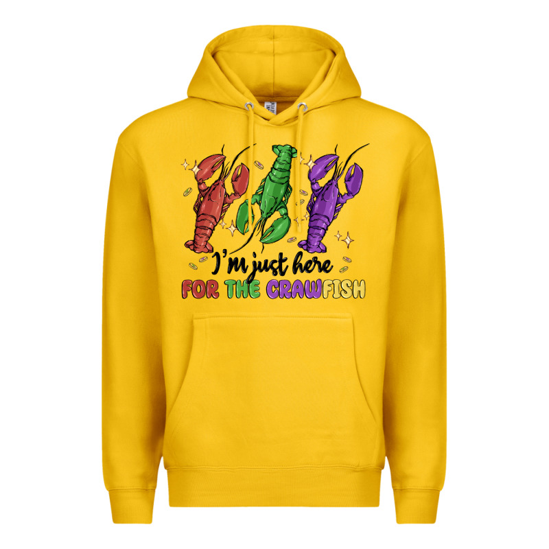 I'm Just Here For The Crawfish Premium Hoodie by MaliasSmallBusiness | Teevron