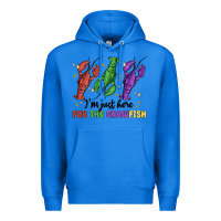 True Royal i'm just here for the crawfish Premium Hoodie - MaliasSmallBusiness