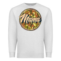 Oatmeal Heather mama   camouflage Premium Sweatshirt - JahusDesignShop