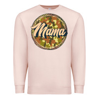 Pale Pink mama   camouflage Premium Sweatshirt - JahusDesignShop