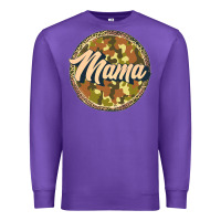 Purple mama   camouflage Premium Sweatshirt - JahusDesignShop