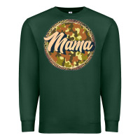 Sports Green mama   camouflage Premium Sweatshirt - JahusDesignShop