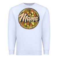 White mama   camouflage Premium Sweatshirt - JahusDesignShop