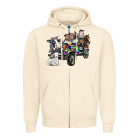 Sandshell farm life Zipper Hoodie - SublimationCraftShop