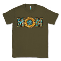 Army Green sunflower mom Classic Tee - RanaPortraitStore