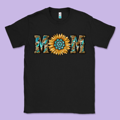 Sunflower Mom Classic Tee Designed By Ranaportraitstore