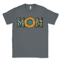 Charcoal Heather sunflower mom Classic Tee - RanaPortraitStore