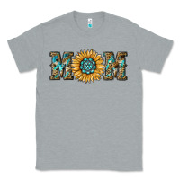 Heather Grey sunflower mom Classic Tee - RanaPortraitStore