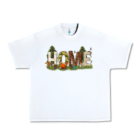 White home camping Urban Heavy Tee - texasbilliewilder