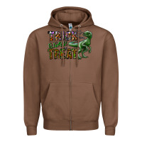 Chestnut Trick RAWR Treat Zipper Hoodie - CowhideDigitalArt