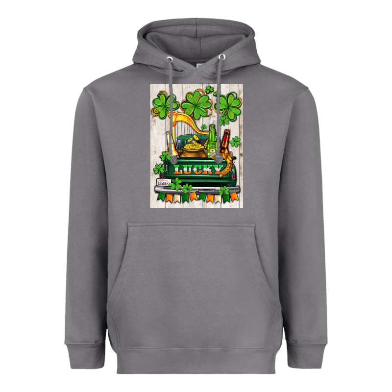 Lucky Truck Heavyweight Hoodie by AdoDesignShop | Teevron