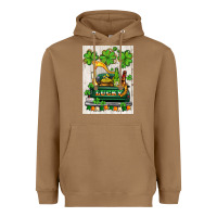 Toasted Coconut lucky truck Heavyweight Hoodie - AdoDesignShop