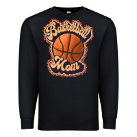 Black basketball mom Premium Sweatshirt - JahusDesignShop