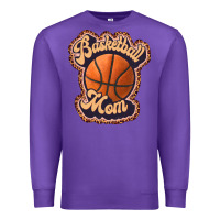 Purple basketball mom Premium Sweatshirt - JahusDesignShop