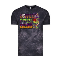 Cloud Black coffee brings me back dead Vintage Tee - BarkalooDesign