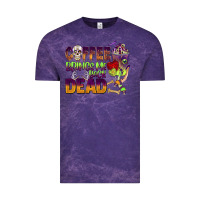 Cloud Purple coffee brings me back dead Vintage Tee - BarkalooDesign