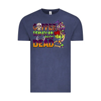 Vintage Denim coffee brings me back dead Vintage Tee - BarkalooDesign