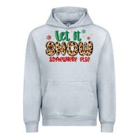 Heather Grey let it snow somewhere else Urban Hoodie - MaliasSmallBusiness
