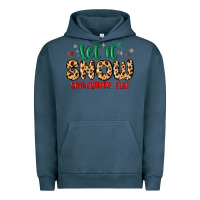 Pigment Midnight Navy let it snow somewhere else Urban Hoodie - MaliasSmallBusiness