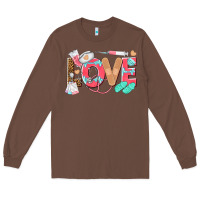 Chestnut nurse love Long Sleeve Tee - texasbilliewilder