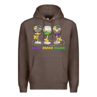Coffee drink drank drunk Premium Hoodie - MaliasSmallBusiness