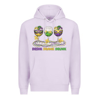 Lilac drink drank drunk Premium Hoodie - MaliasSmallBusiness