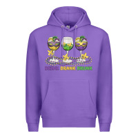 Purple drink drank drunk Premium Hoodie - MaliasSmallBusiness