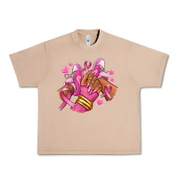 Burro Breast Cancer afro girl sneakers Urban Heavy Tee - RanaPortraitStore