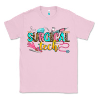 Bubblegum Pink surgical tech Classic Tee - Zillion Design Studio