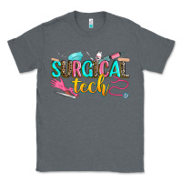 Charcoal Heather surgical tech Classic Tee - Zillion Design Studio