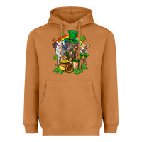 Meerkat little cows and st patricks party Heavyweight Hoodie - AdoDesignShop