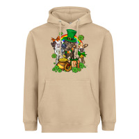 Mushroom little cows and st patricks party Heavyweight Hoodie - AdoDesignShop